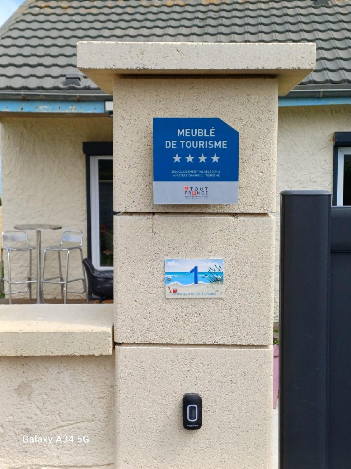 La Maison Entre Deux Plages,Vue Sur Mer Classee 4 Etoiles Криел-сюр-Мер Стая снимка